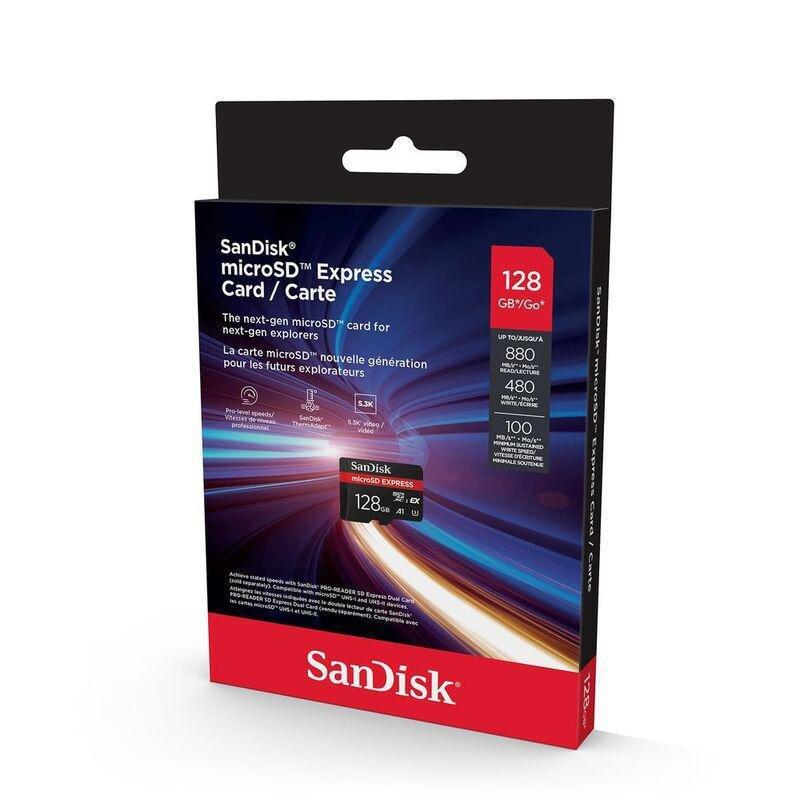 Sandisk Express Micro SD Card - 128 GB, , large image number 1