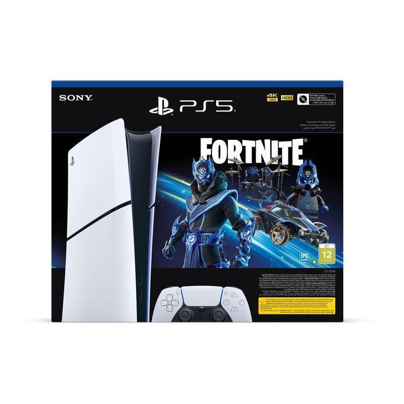 Sony Playstation PS5 Digital Console + Fortnite Swift - PS5 (MCY) (Bundle), , large image number 0