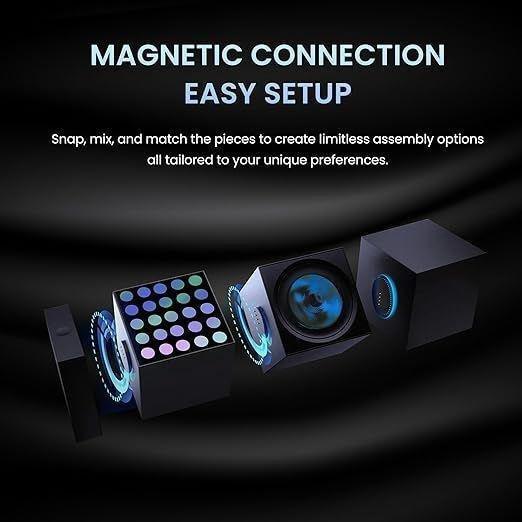 Xiaomi Yeelight Cube Smart Lamp (Pack of 4 Matrix) - 16577, , large image number 2