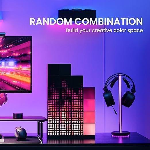 Xiaomi Yeelight Cube Smart Lamp (Pack of 4 Matrix) - 16577, , large image number 3