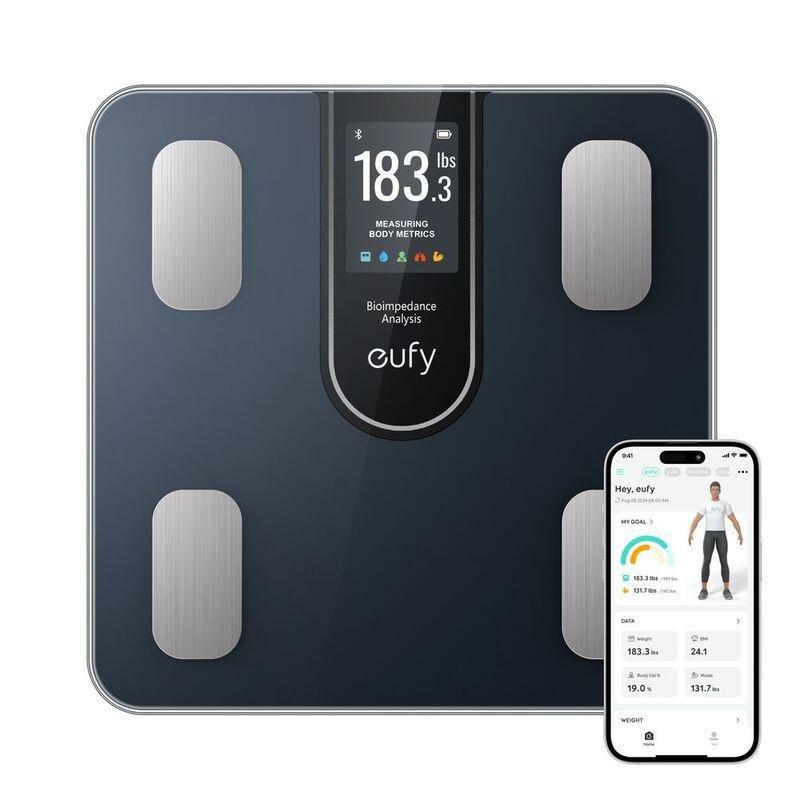 Eufy Smart Scale C20 -T9130011 - Black, , medium