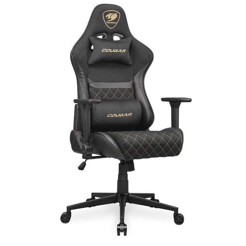 Cougar Armor One V2 Gaming Chair - Gold Fabric, , large image number 1
