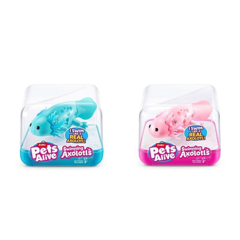 Zuru Pets Alive Swimming Axolotls Series 1 (Assortment - Includes 1), , medium