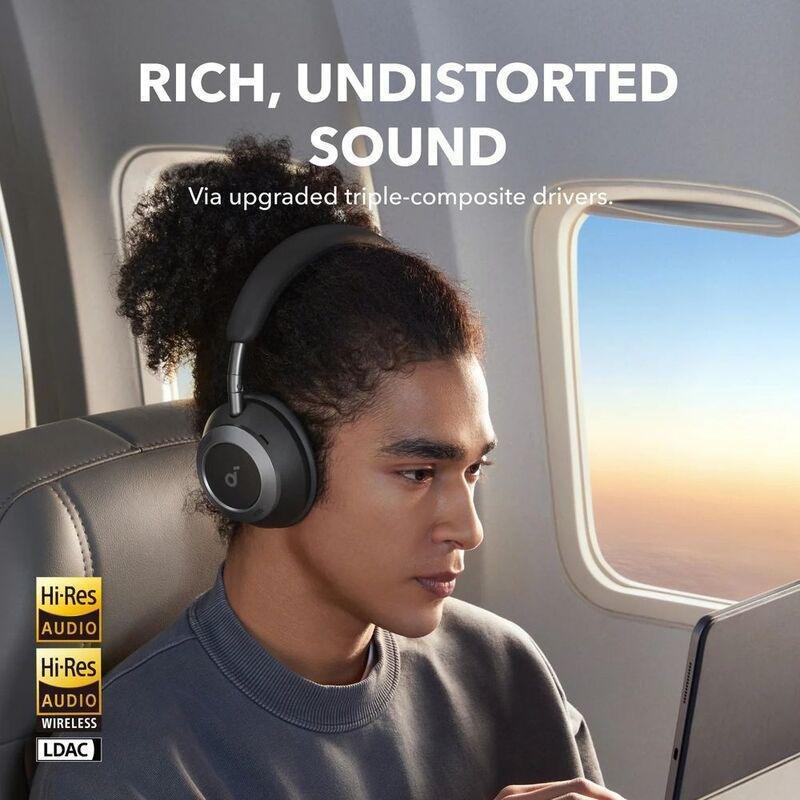 Soundcore Space One Pro Wireless Anc Over-Ear Headphone - Black - A3062H11, , large image number 0