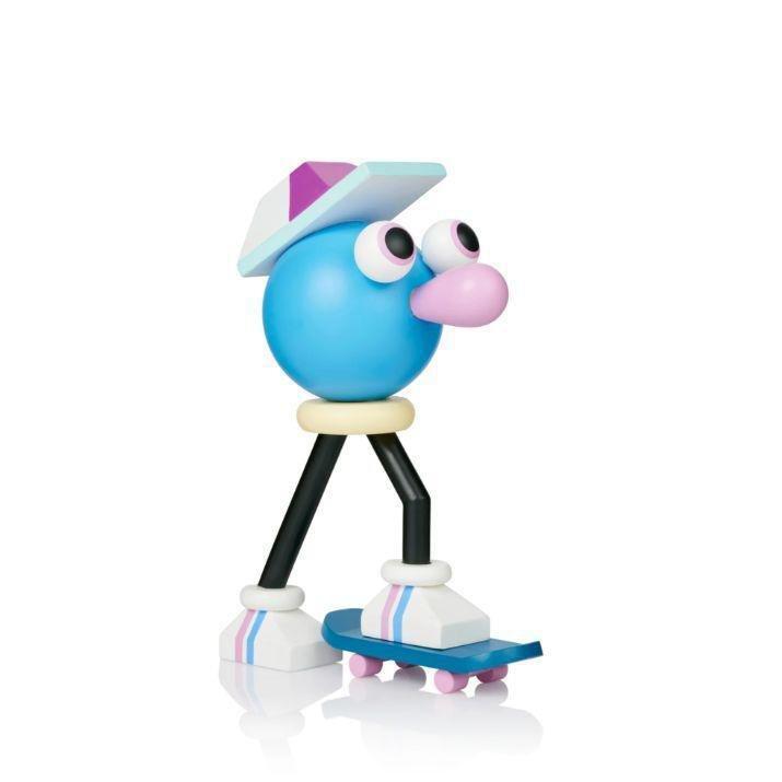 Lucie Kaas Jeremyville Kokeshi Doll - The Designer - 21.5 cm, , medium