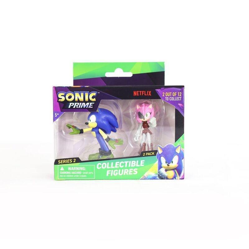 PMI Sonic Prime Netflix Series 2 Collectible Figures (Pack Of 2) (Assortment - Includes 1), , large image number 0