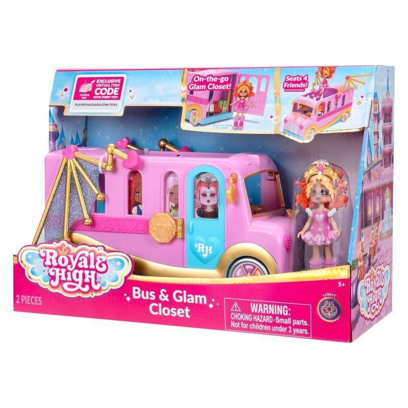 Jazwares Royale High Bus & Glam Closet Playset, , large image number 0