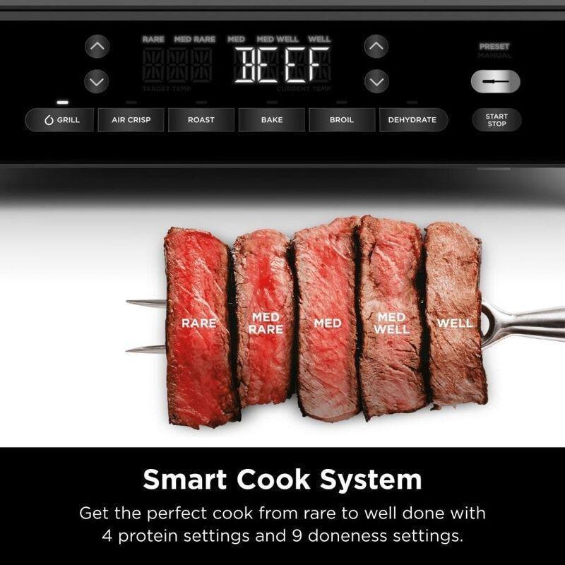 Ninja Foodi Smart 6-In-1 XL Grill & Air Fryer, , large image number 3