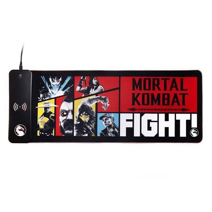 Numskull Mortal Kombat Xll Gaming Mat & Mobile Charger, , large image number 0