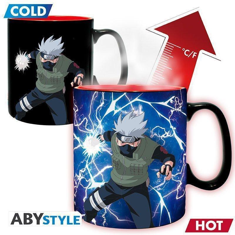 Abystyle Naruto Shippuden Hot And Cold Mug Changing And Coaster Gift Set (Assortment - Includes 1), , large image number 1