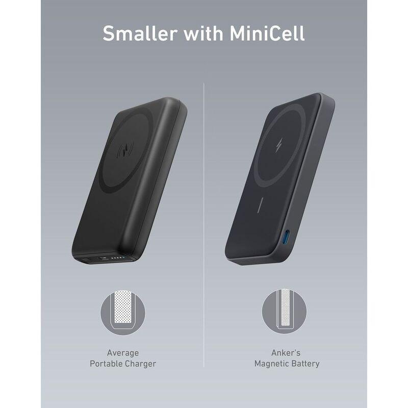Anker A1614H13 622 Magnetic 5000 Mah Power Bank (Maggo) - Black, , large image number 4