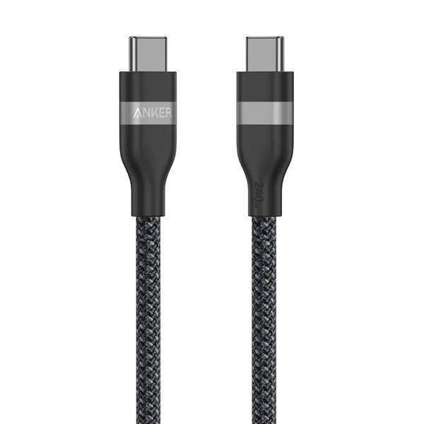 Anker A82E2H11 USB-C To USB-C Cable (3ft/ 240W/ Upcycled-Braided), , large image number 0
