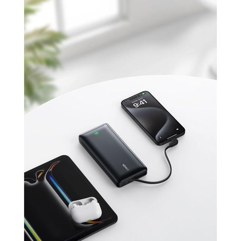 Anker Nano Power Bank 20000mAh/ 30 W Built In C Cable With Display - Black, , large image number 1
