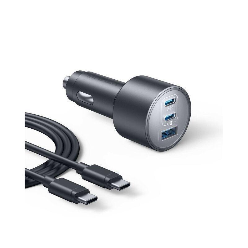 Anker Car Charger (167.5W/ 3 Ports) With USB-C Cable Bundle, , large image number 0