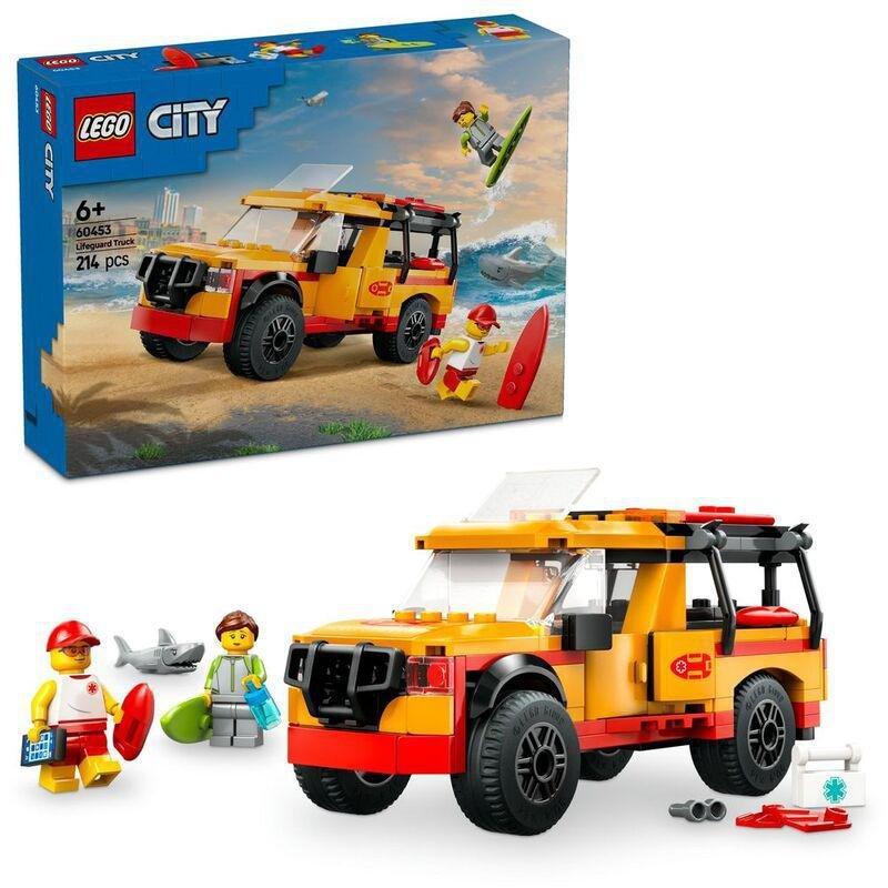LEGO City Lifeguard Beach Rescue Truck 60453 (214 Pieces), , large image number 0