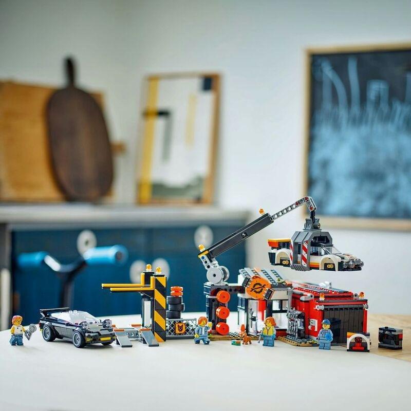 LEGO City Scrapyard With Cars 60472 (871 Pieces), , large image number 4