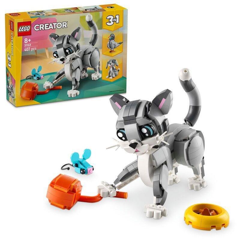 LEGO Creator 3-In-1 Playful Cat 31163 (407 Pieces), , large image number 0