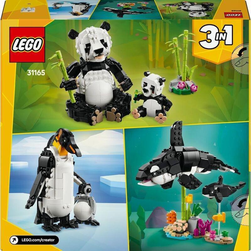 LEGO Creator 3-In-1 Wild Animals Panda Family 31165 (626 Pieces), , large image number 1