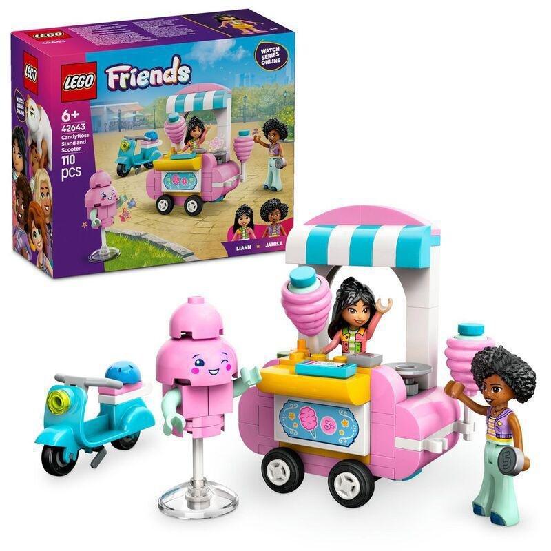 LEGO Friends Cotton Candy Stand And Scooter 42643 (110 Pieces), , large image number 0