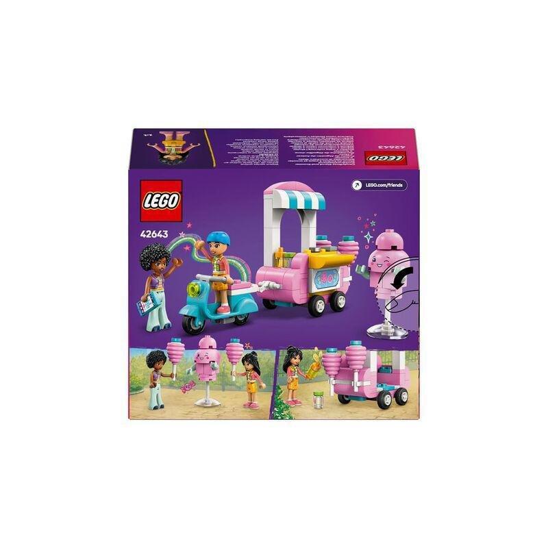 LEGO Friends Cotton Candy Stand And Scooter 42643 (110 Pieces), , large image number 1