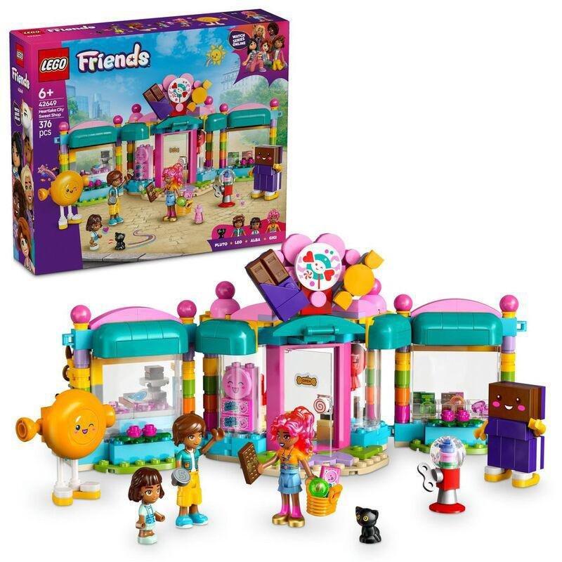 LEGO Friends Heartlake City Candy Store 42649 (376 Pieces), , large image number 0