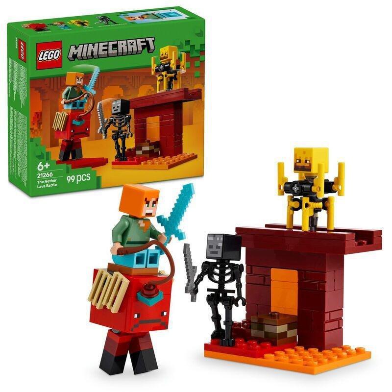 LEGO Minecraft The Nether Lava Battle 21266 (99 Pieces), , large image number 0