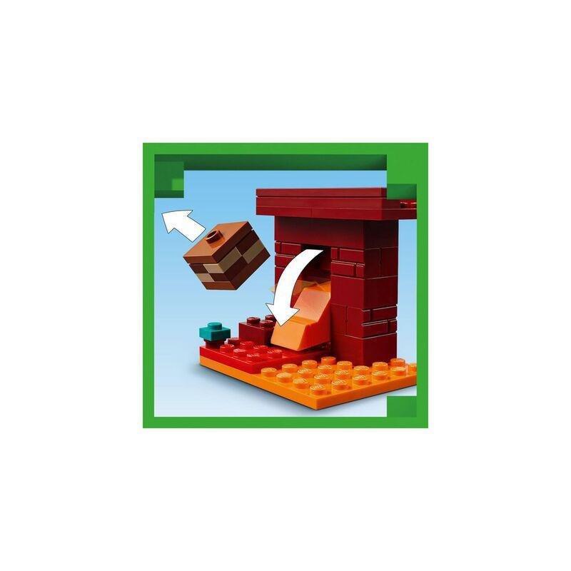 LEGO Minecraft The Nether Lava Battle 21266 (99 Pieces), , large image number 6