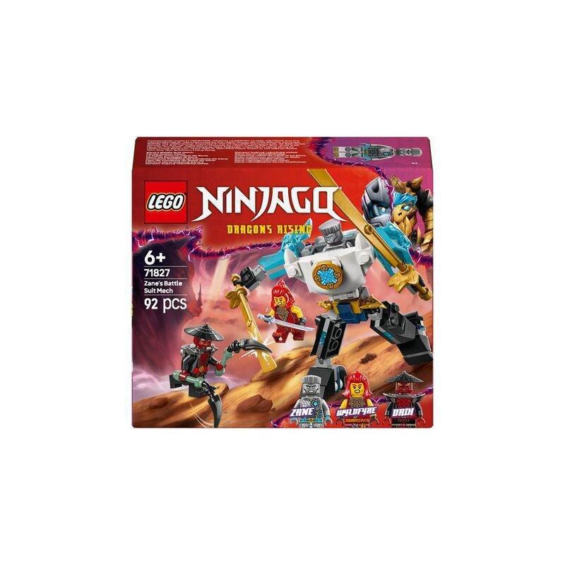 LEGO Ninjago Dragons Rising Zane's Battle Suit Mech 71827 (92 Pieces), , large image number 1