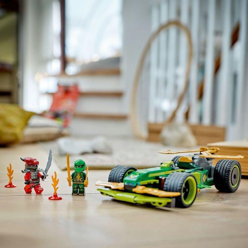 LEGO Ninjago Dragons Rising Lloyd's Pull-Back Race Car 71828 (181 Pieces), , large image number 5