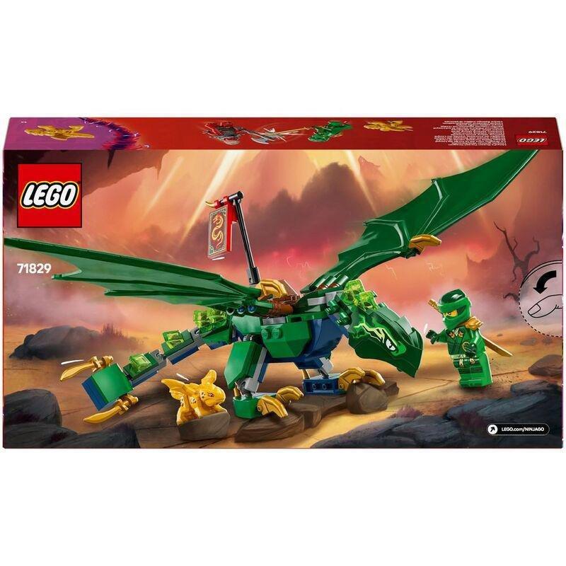 LEGO Ninjago Dragons Rising Lloyd's Green Forest Dragon 71829 (128 Pieces), , large image number 0