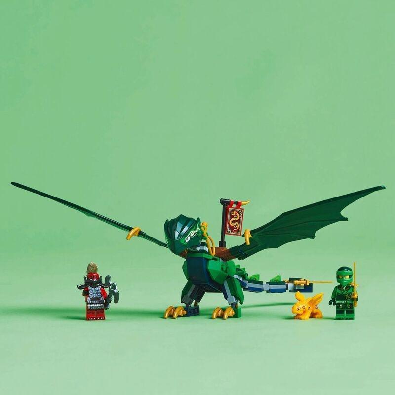 LEGO Ninjago Dragons Rising Lloyd's Green Forest Dragon 71829 (128 Pieces), , large image number 4