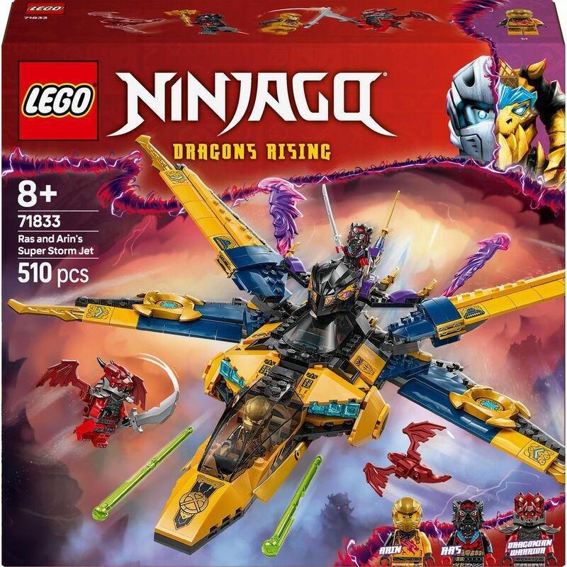 LEGO Ninjago Dragons Rising Ras And Arin's Super Storm Jet 71833 (510 Pieces), , large image number 2