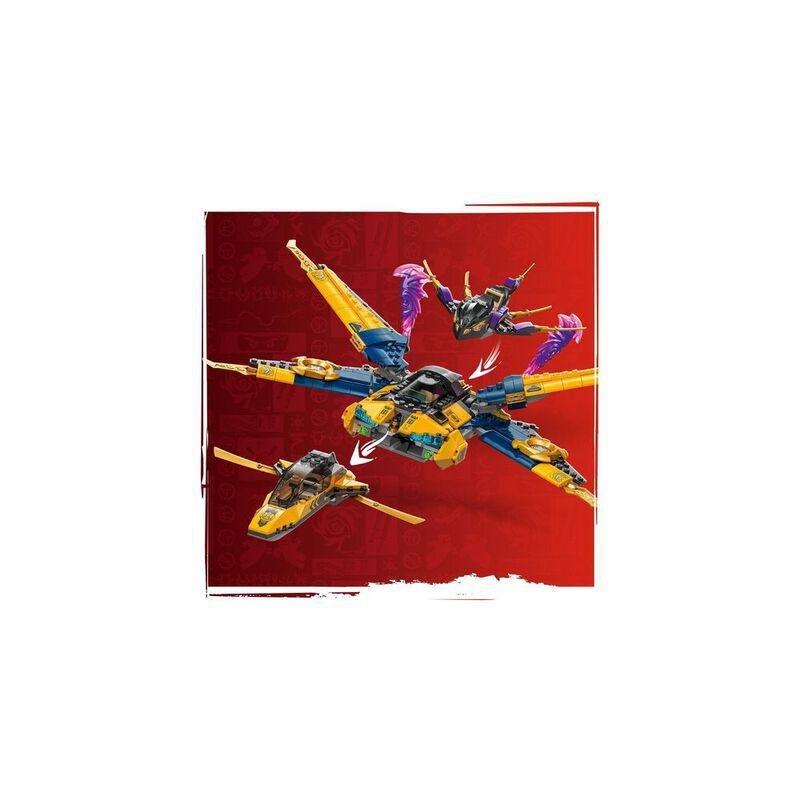 LEGO Ninjago Dragons Rising Ras And Arin's Super Storm Jet 71833 (510 Pieces), , large image number 5