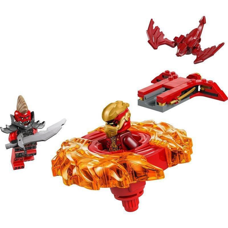 LEGO Ninjago Dragons Rising Kai's Dragon Spinjitzu Spinner 71823 (54 Pieces), , large image number 8