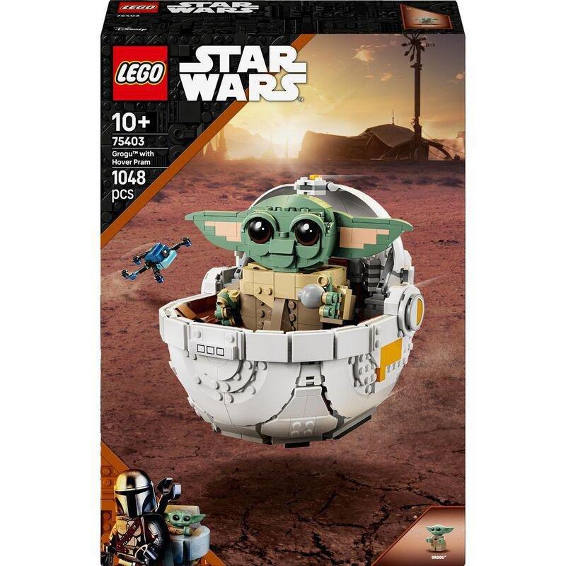 LEGO Star Wars Grogu With Hover Pram 75403 (1048 Pieces), , large image number 2