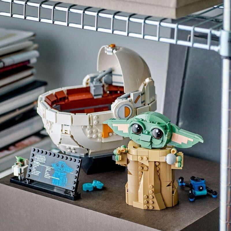 LEGO Star Wars Grogu With Hover Pram 75403 (1048 Pieces), , large image number 4