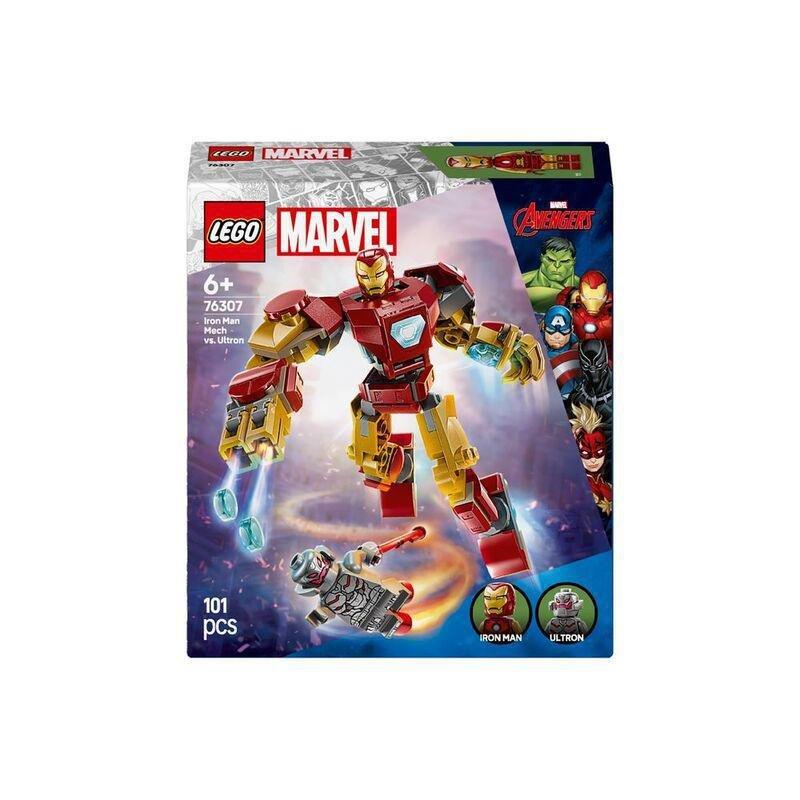 LEGO Avengers Iron Man Mech Vs. Ultron 76307 (101 Pieces), , large image number 2