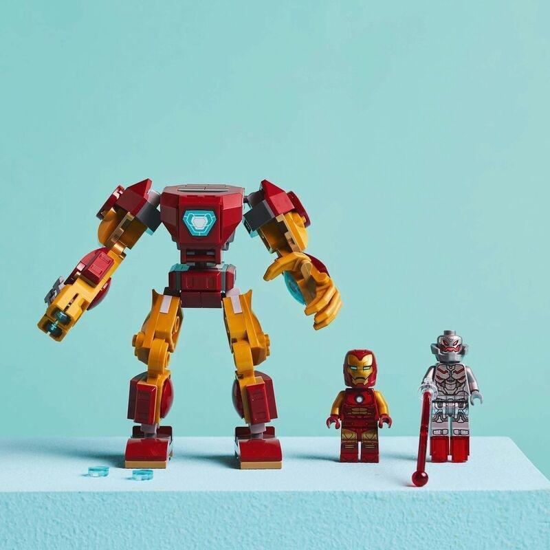 LEGO Avengers Iron Man Mech Vs. Ultron 76307 (101 Pieces), , large image number 4