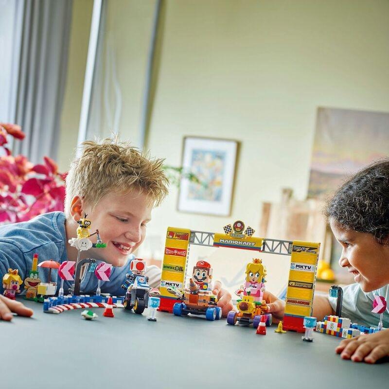 LEGO Super Mario Mario Kart Baby Peach And Grand Prix Set 72036 (823 Pieces), , medium