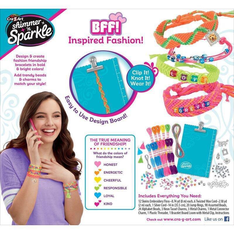 Shimmer N Sparkle Bff! Friendship Bracelets Kit, , large image number 2