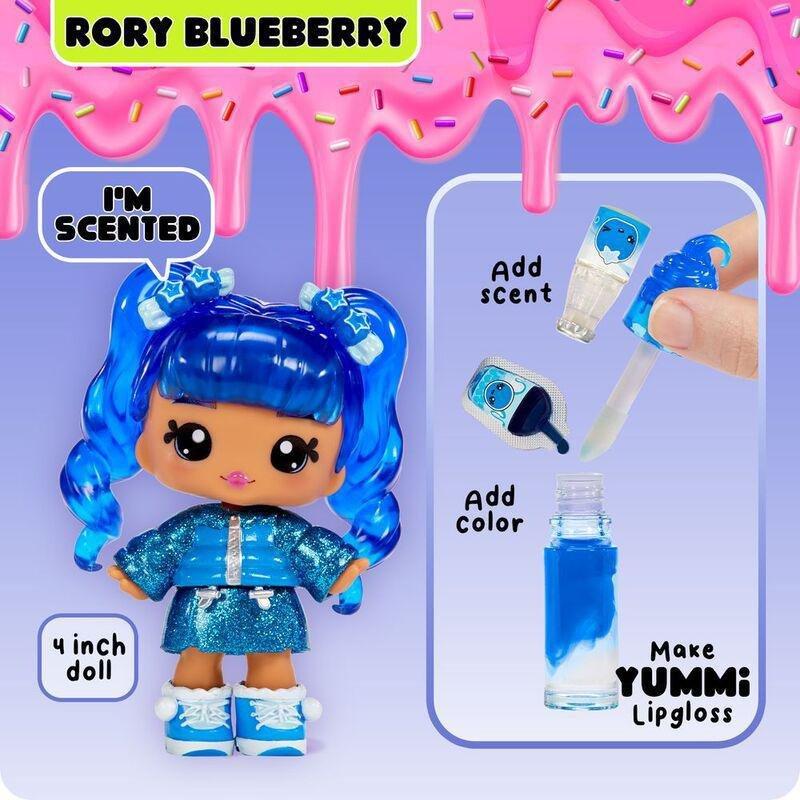 Yummiland Lipgloss Rory Blueberry Doll, , large image number 1