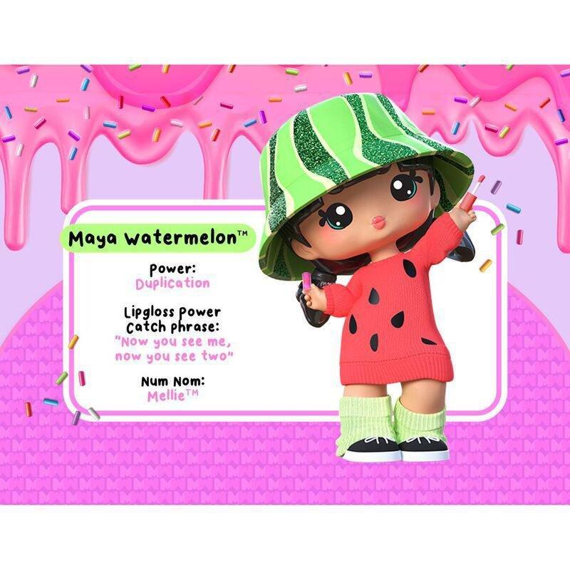 Yummiland Lipgloss Maya Watermelon Doll, , large image number 4