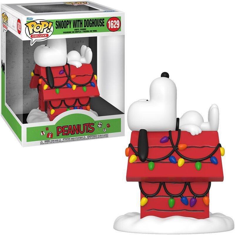 Funko Pop! Deluxe Movies A Charlie Brown Christmas Snoopy And Doghouse 3.75-Inch Vinyl Figure, , large image number 1