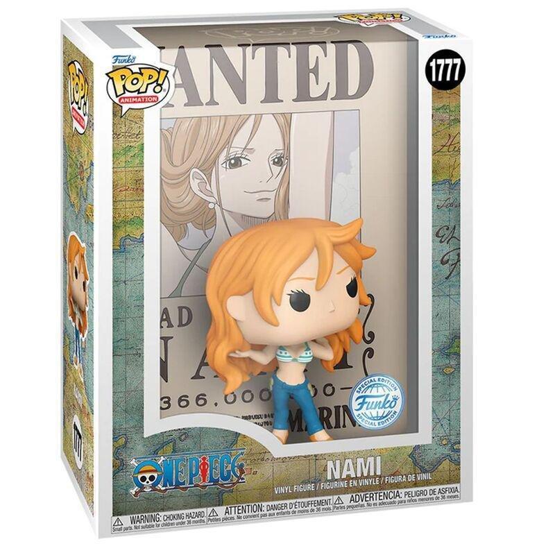 Funko Pop! Game Case Animation One Piece Nami Wanted Poster 3.75-Inch Vinyl Figure, , large image number 1