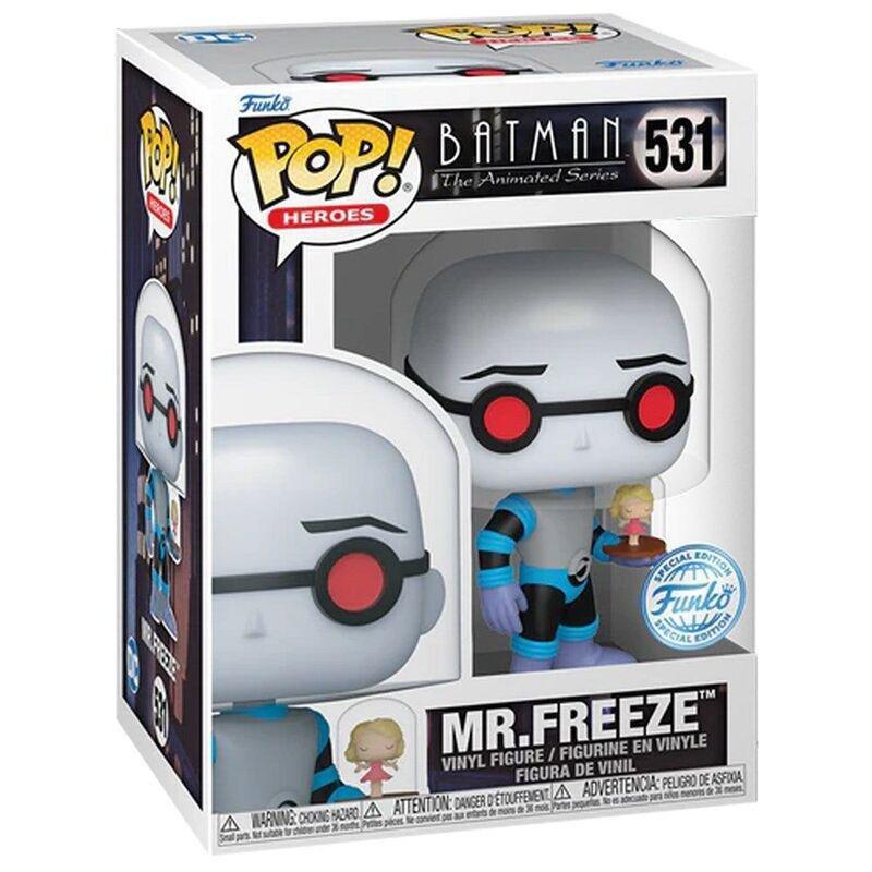 Funko Pop! Heroes Batman The Animated Series Mr. Freeze With Nora 3.75-Inch Vinyl Figure, , large image number 0