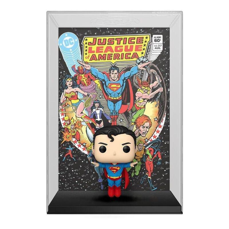 Funko Pop! Comic Covers DC Justice League of America #217 (Superman) Vinyl Figure, , medium
