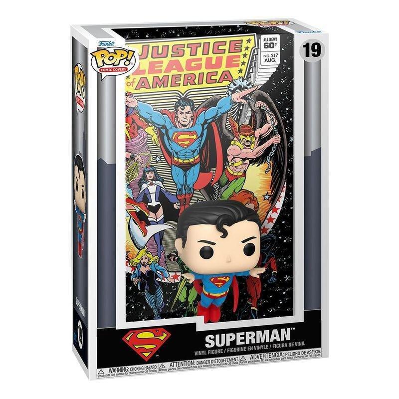 Funko Pop! Comic Covers DC Justice League of America #217 (Superman) Vinyl Figure, , large image number 1