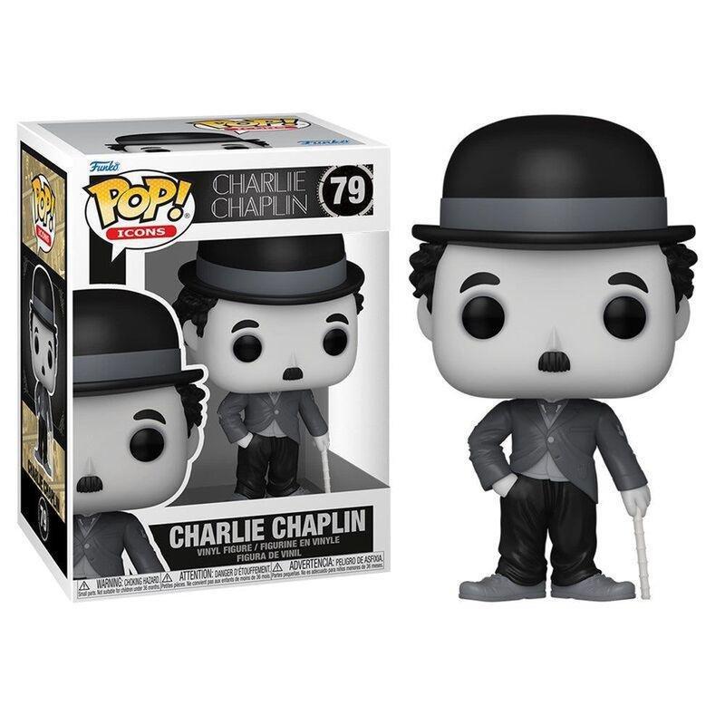 Funko Pop! Icons Charlie Chaplin 3.75-Inch Vinyl Figure, , large image number 2