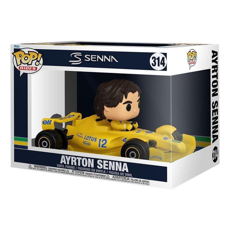 Funko Pop! Rides Super Deluxe Formula 1 Ayrton Senna Vinyl Figure, , large image number 1