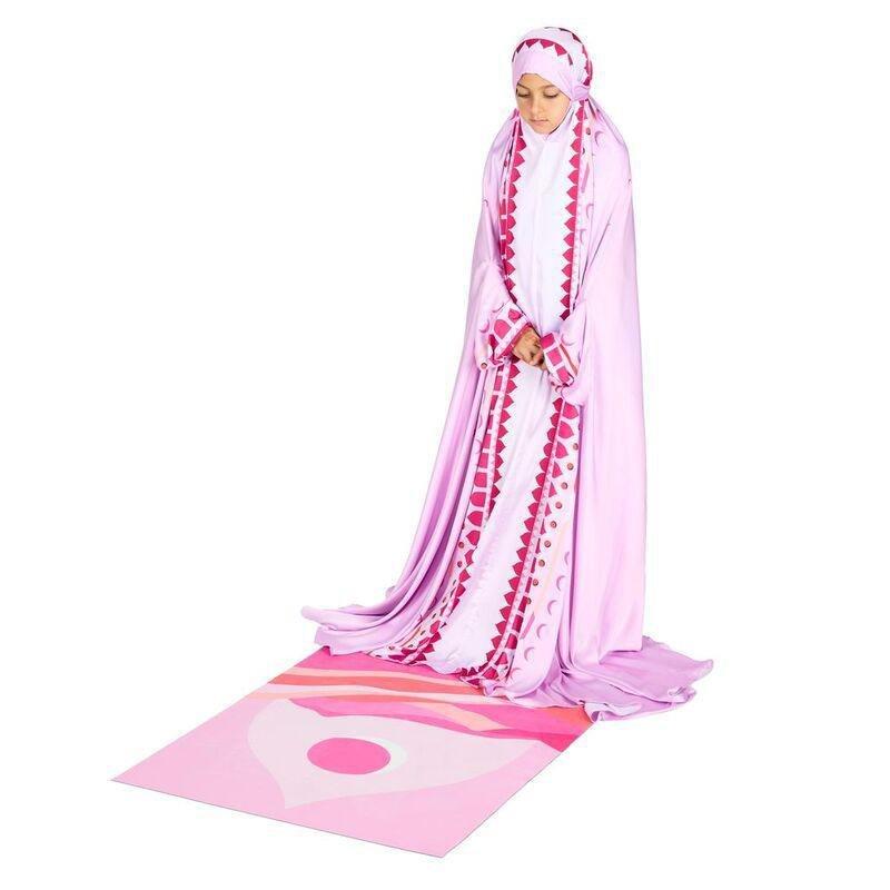 Sabr Desert Voyage I Kids Compact Prayer Mat (68 x 107 x 0.1cm), , large image number 4